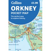 Orkney Pocket map Collins